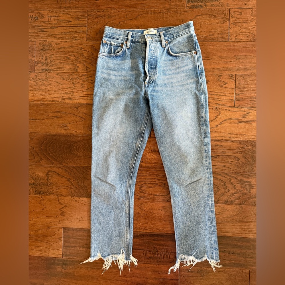 AGOLDE Riley High Rise Straight Crop. Size 26. In great used condition.